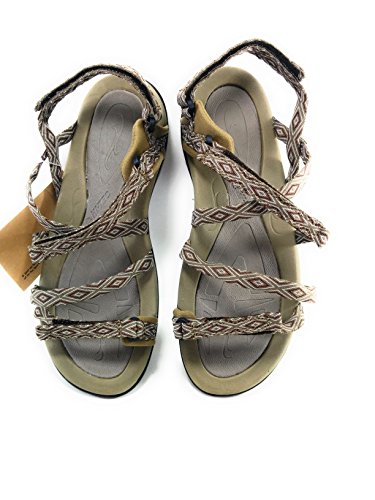 Hi-Tec Santorini Strap Sandalias para Mujer (38, Marron)