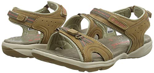 Hi-Tec Silky, Sandalias Deportivas Mujer, Beige (Camel/Clay 041), 38 EU