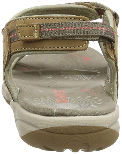Hi-Tec Silky, Sandalias Deportivas Mujer, Beige (Camel/Clay 041), 38 EU