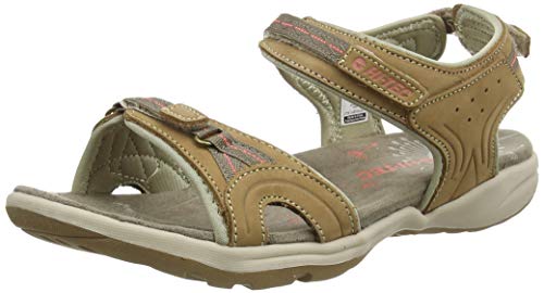 Hi-Tec Silky, Sandalias Deportivas Mujer, Beige (Camel/Clay 041), 38 EU