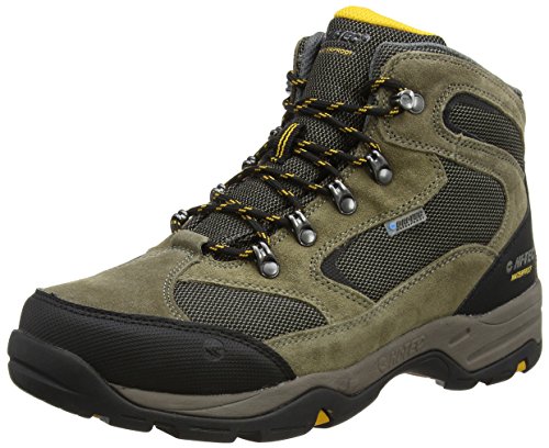Hi-Tec Storm Waterproof, Botas de Senderismo Hombre, Beige (Smokey Brown/Taupe/Gold), 42 EU