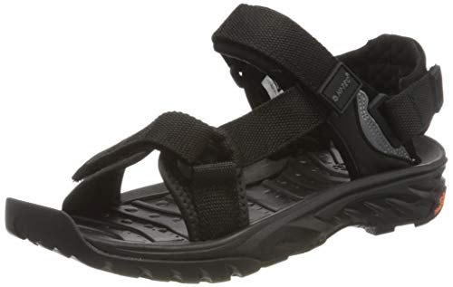 Hi-Tec Ula Raft Womens, Sandalias Deportivas Mujer, Negro (Black/Black 021), 40 EU