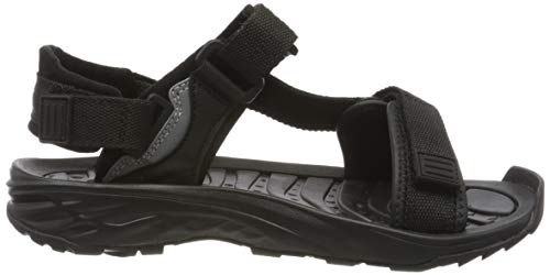 Hi-Tec Ula Raft Womens, Sandalias Deportivas Mujer, Negro (Black/Black 021), 40 EU