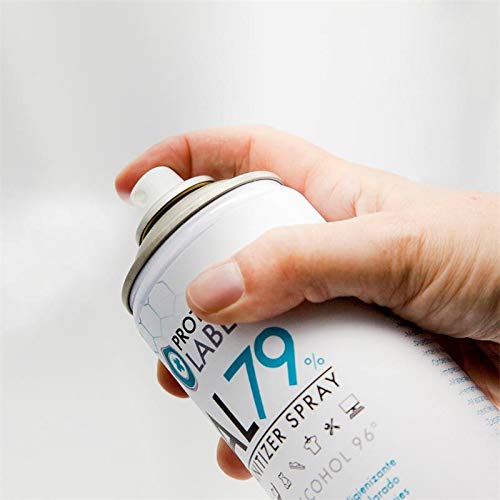 Hidroalcohol Spray 3 x 500ml. Higienizante manos y superficies 79% Alcohol Aerosol Hidroalcohólico