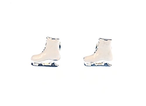 Hielo aros blancos Miniblings tapón de invierno princesa de hielo calzado deportivo