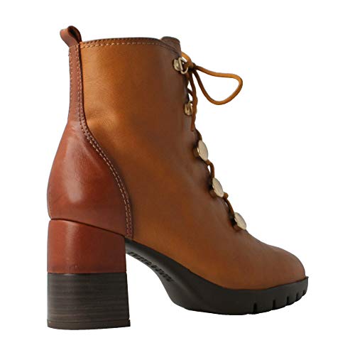 HISPANITAS GHI99310 - Botin Piel T. M. Mostaza para Mujer Color: Mostaza Talla: 39 EU