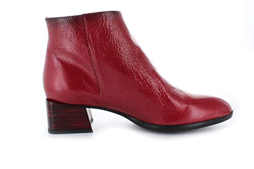 HISPANITAS HI99114 - Botin Piel T.B. Rojo para Mujer Color: Rojo Talla: 39