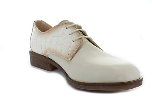 Hispanitas HV00174 Londres - Zapatos de piel lisa para mujer, color beige, color Beige, talla 38 EU