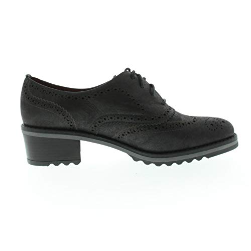 Hispanitas Magic I6 HI63844 - Zapatos con cordones para mujer, color Negro, talla 38 EU