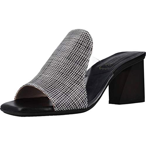 Hispanitas Sandalias Chanclas Mujer Sandalia Praga-V para Mujer Negro 36 EU