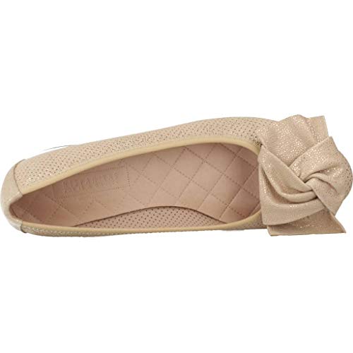 Hispanitas Zapatos Bailarina Mujer Andros para Mujer Gold 36 EU