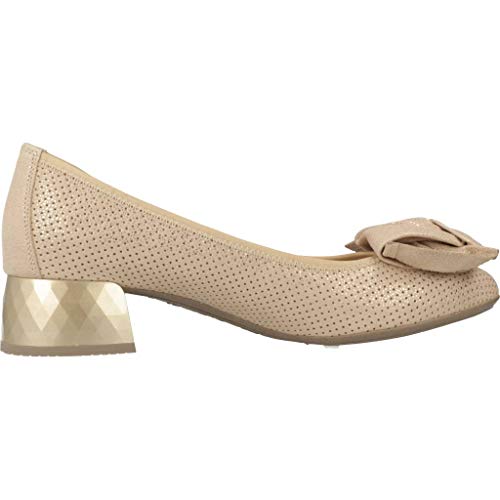 Hispanitas Zapatos Bailarina Mujer Andros para Mujer Gold 36 EU