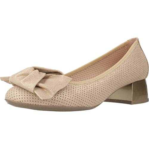 Hispanitas Zapatos Bailarina Mujer Andros para Mujer Gold 36 EU