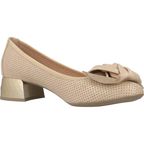 Hispanitas Zapatos Bailarina Mujer Andros para Mujer Gold 36 EU