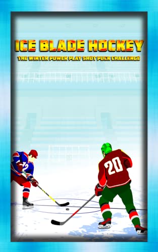 hockey cuchilla de hielo: el desafío juego de poder invierno tiro puck - gold edition