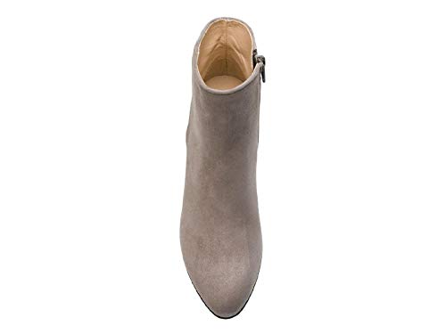 Hogan Botines para Mujer en Gamuza Beige con tacón Grande - Número de Modelo: HXW4010AR30CR0 - Tamaño: 40 EU