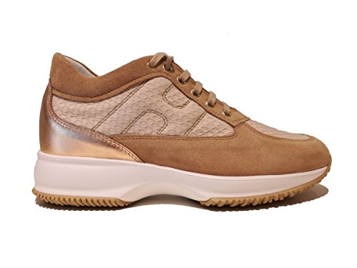 HOGAN interactive Zapatillas shoes sneakers sneaker de Caucho para Mujer * Beige Size: 38.5 EU