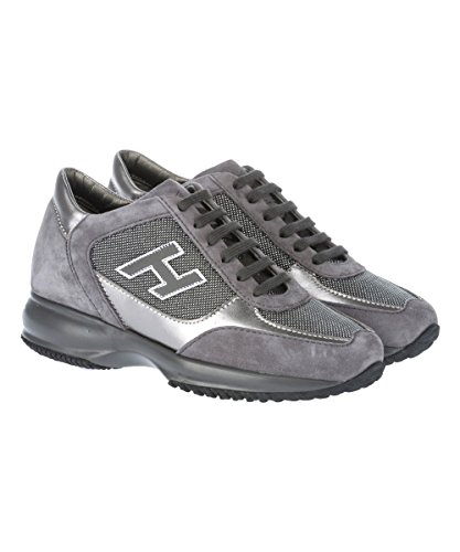 Hogan - Zapatillas para mujer gris gris IT - Marke Größe, color gris, talla 36.5 IT - Marke Größe 36.5