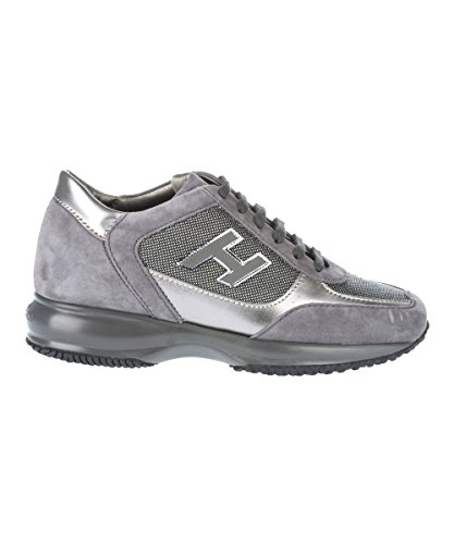 Hogan - Zapatillas para mujer gris gris IT - Marke Größe, color gris, talla 36.5 IT - Marke Größe 36.5