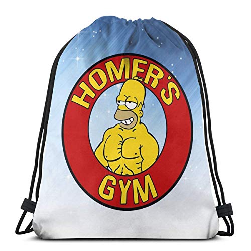 Hom_Ers - Mochila con cordón para gimnasio