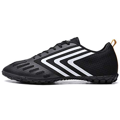 Hombres y zapatos de fútbol femenino roto la competencia uñas juventud zapatos de fútbol entrenamiento deportivo tenis gimnasio transpirable volar malla tejida zapatillas deporte muchacha ejecuta