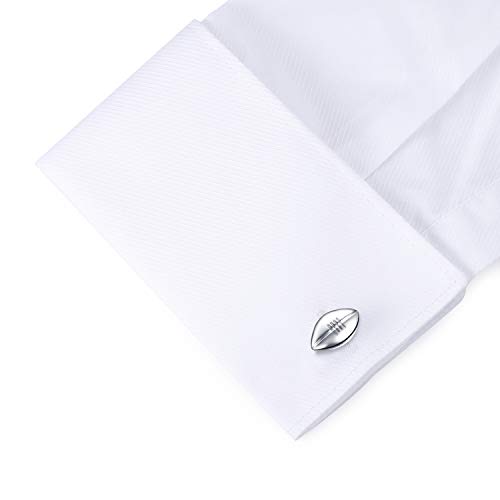 Honey Bear Gemelos para hombres - Rugby de fútbol, regalo de boda de negocios, de plata