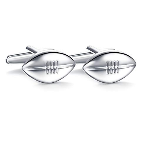 Honey Bear Gemelos para hombres - Rugby de fútbol, regalo de boda de negocios, de plata