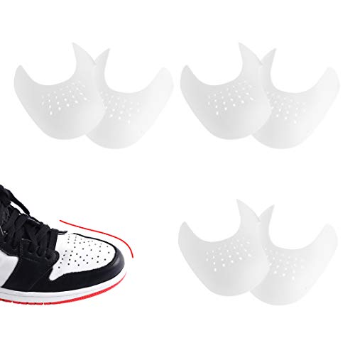 HONGECB 3 Pares Escudo del Zapato, Anti-wrinkle Shoes Shield, Prevenir Hendidura del Pliegue de Zapatos, Prevendedores de Pliegues Abolladura de Zapatillas de Deporte Zapatos para Hombres 40-46
