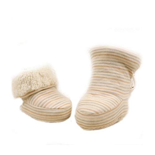 HorBous Zapatillas Cálido Botines de Invierno de Invierno Botas Bebe de Invierno Botas Bebe de Invierno Bolso de Invierno Bebe de 0-12 Meses de Bebe (A)