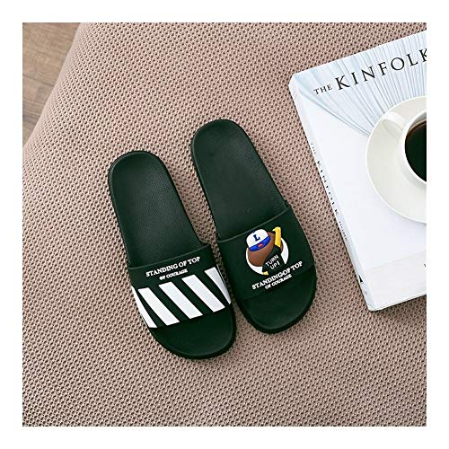 Huabei2 Sandalias de Diapositivas Beach Chancletas de pisc Zapatillas de Verano de Las Mujeres Cubierta Plataforma de la Moda Zapatillas Baño Bañera Deslizador Deslizadores (Color : B, Size : XXL)