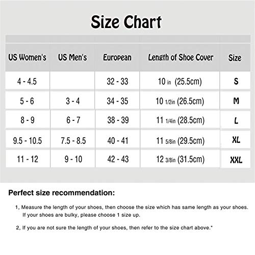 HUAIXIAOHAI Hombres Lluvia para Mujer Botas Impermeables Cubierta Tacones Botas RESULTADAS RESULTADAS Cubiertas Cubiertas DE Lluvia DE Lluvias APRESORADAS Waterproof (Color : White, Size : XL)