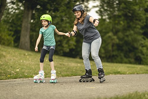 Hudora Patines para niños y Chicas Skate Wonders, Ajustables, Tallas 28-35, Unisex, Skates, Multicolor