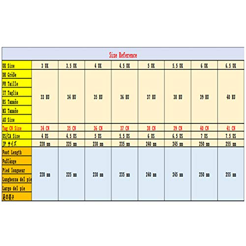 Huicai Lona Suave para Mujer Ballet de Jazz Latino práctica de Zapatos de tacón bajo