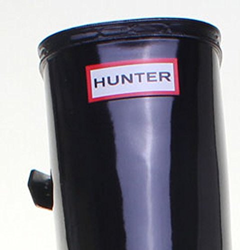 Hunter Original Back Adjustable Gloss - Botas para mujer, Negro (black), 36
