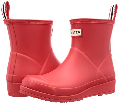 HUNTER Original Play Boot Short/Mid, Botas de Lluvia Mujer, Rojo, 37 EU