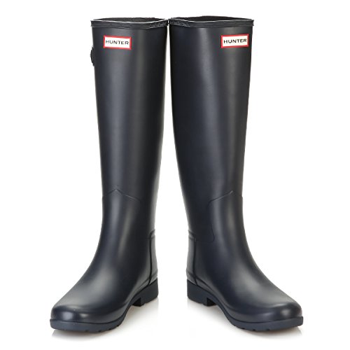 Hunter Original Refined, Botas de Agua Mujer, Azul (Navy), 36 EU