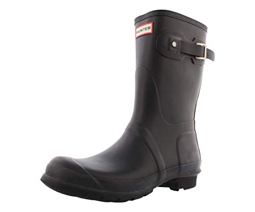 Hunter Original Short, Botas de Agua Unisex Adulto, Negro (Black RMA), 42 EU