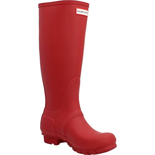 Hunter Original Tall Classic, Botas de Agua para Unisex Adulto, Rojo (Hunter Red), 37 EU