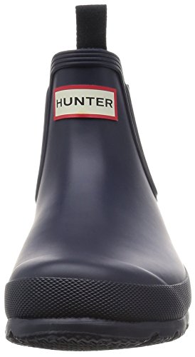Hunter W Org Chelsea Rma - Botas de goma para mujer, color Azul, talla 43 EU