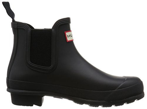 HUNTER W ORG Chelsea RMA, Botas de Lluvia Mujer, Negro, 43 EU