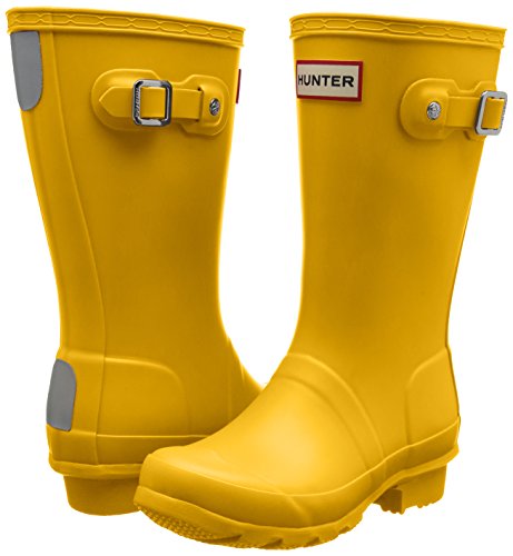 Hunter Wellington Boots, Botas de Agua Niñas, Amarillo (Yellow Ryl), 34 EU