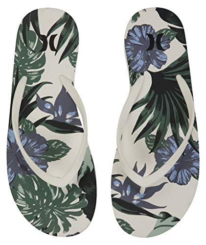Hurley W One&Only Printed Sandal, Chanclas Mujer, Sail, 40.5 EU
