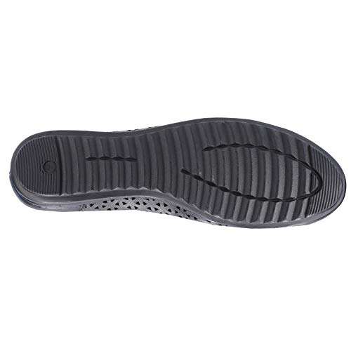 Hush Puppies - Bailarinas de Piel Leah para Chica Mujer (36 EU) (Negro)