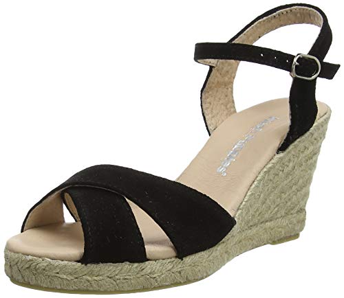 Hush Puppies Sasha, Sandalias con Plataforma Mujer, Negro Negro Negro 25 25, 41 EU