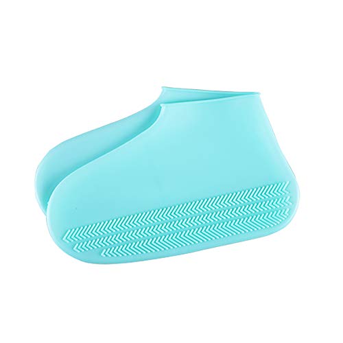 iClosam Cubiertas del Zapatos Impermeable Unisex,Cubiertas del Zapatos Reutilizable con Suela Antideslizante para Lluvia,Nieve,Barro