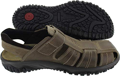 IMAC M136B Hombre Sandalias Punta Cerrada Marrón - Marron, 44 EU