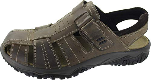 IMAC M136B Hombre Sandalias Punta Cerrada Marrón - Marron, 44 EU