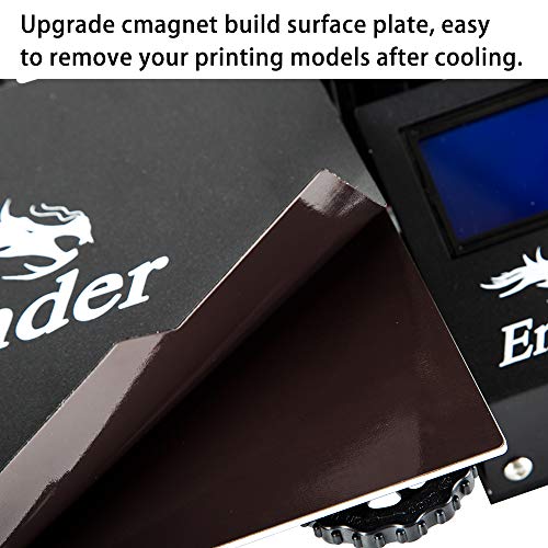 Impresora 3D Creality Official Ender 3 Pro con Fuente de alimentación Meanwell y Placa magnética Flexible, impresión de reanudación de 220x220x250 mm