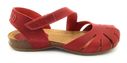 INTER-BIOS 4456 Sandalia Cerrada roja - 37