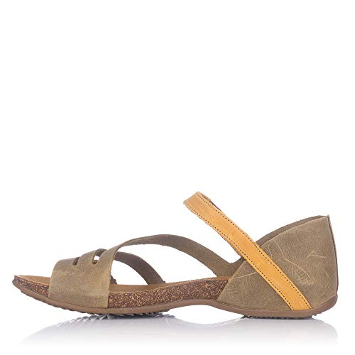 INTER-BIOS 4476 Sandalia Talon Cerrado Piel Mujer KAKY 36